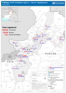 Pakistan: North Waziristan Agency - Internal Displacement  18 July 2014 TAJIKISTAN