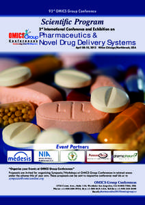 93rd OMICS Group Conference  Scientific Program 3rd International Conference and Exhibition on  Pharmaceutics &