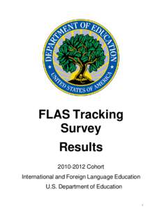 FLAS Tracking Survey Results: Cohort (MS Word)
