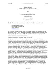 Microsoft Word - Public red team report final-2.doc