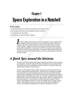 Chapter 1  AL Space Exploration in a Nutshell In This Chapter