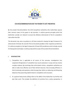ECN Working Group Cooperation Issues and Due Process
[removed]ECN Working Group Cooperation Issues and Due Process