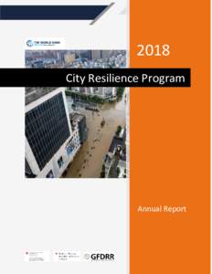 2018 City Resilience Program Annual Report  Table of Contents
