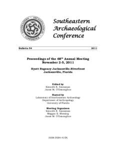 Southeastern Archaeological Conference Bulletin[removed]