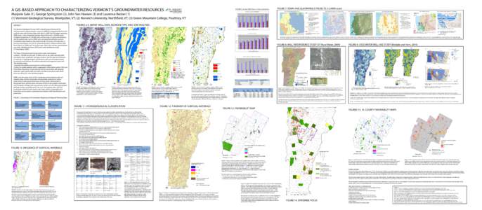 A GIS-BASED APPROACH TO CHARACTERIZING VERMONT’S GROUNDWATER RESOURCES  FIGUREYear Well Data in 5 Year Increments Fig. 7a. Bedrock Hydrogeologic Units