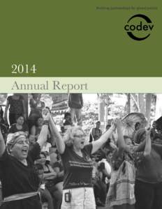 Building	
  partnerships	
  for	
  global	
  justice	
    2014 Annual Report 	
  