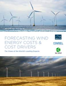 June 2016 | IEA Wind Task 26  FORECASTING WIND ENERGY COSTS & COST DRIVERS The Views of the World’s Leading Experts