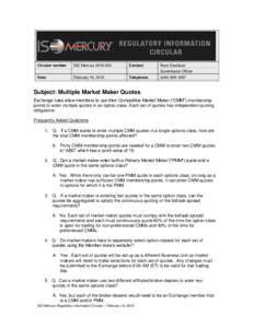 Financial markets / Market maker / String literal / Quotation mark