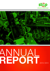 ANNUAL REPORT 2013 / 2014  THE STEP INITIATIVE