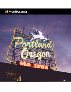 PDX 2018 Prospectus  EVERYONE’S FAVORITE MONITORING CONFERENCE The best and brightest minds from across the world meet every year in Portland, Oregon to listen, learn, and lead as we discuss the state of