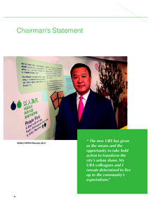 Chairman’s Statement  Mr Barry CHEUNG Chun-yuen, GBS, JP 4