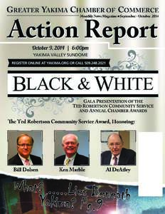 Monthly News Magazine September - October 2014  �e Ted Robertson Community Service Award, Honoring: Bill Dolsen