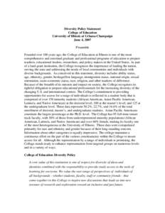 Microsoft Word - College_of_Education_Diversity_Policy_Statement_June_4_07.doc