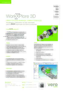 workxplore 3d Visualizar Medir Analisar  WorkXPlore 3D