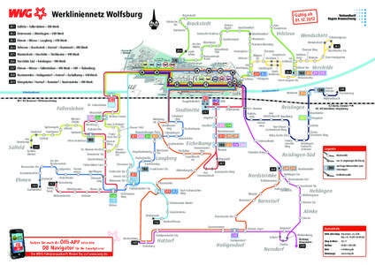 Werkliniennetz Wolfsburg  Gültig ab