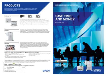 PRODUCTS  Epson Managed Print Services: Epson Print & Save Customer