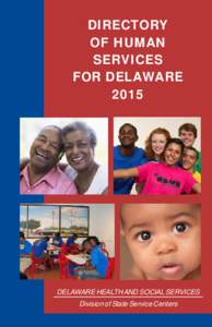 DIRECTORY OF HUMAN SERVICES FOR DELAWARE 2015