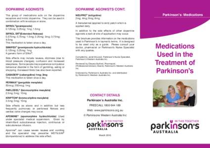 Parkinsons Australia 2x PMS