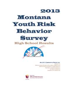 2013 Montana YRBS - Full Report