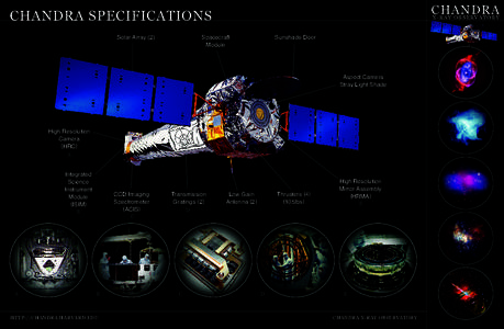Chandra x-ray observatory Chandra Specifications Solar Array (2)