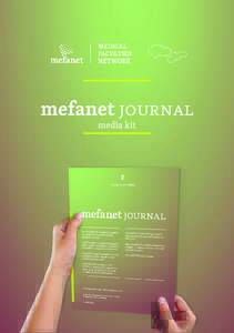 mefanet journal media kit mefanet journal  mj.mefanet.cz
