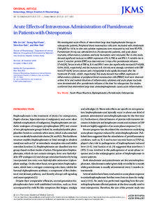 ORIGINAL ARTICLE  Immunology, Allergic Disorders & Rheumatology
