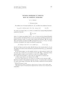 101  Acta Math. Univ. Comenianae