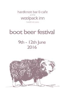 at the  boot beer festival @ the  9th - 12th June