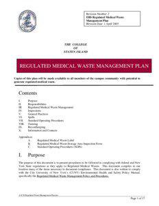 Microsoft Word - CSI Regulated Waste Management Plan