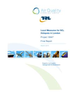 Local Measures for NO2 Hotspots in London Project[removed]Final Report March 2010