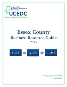 Essex County Business Resource Guide 2015 start