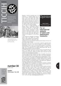 TICCIH  bulletin The International Committee for the