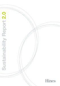 Sustainability Report 2.0  Contributing to the vibrancy
