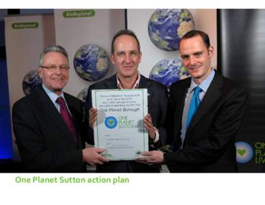One Planet Sutton action plan 1.3