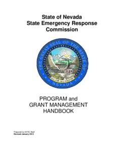State of Nevada State Emergency Response Commission PROGRAM and GRANT MANAGEMENT