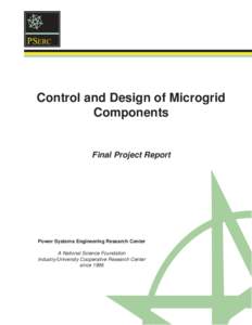 MicroGrid Protection and Control Final Project Report