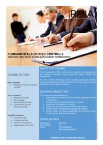 Microsoft Word - fundamentals of risk controls