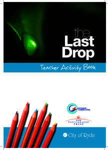 the  Last Drop Teacher Activity Book