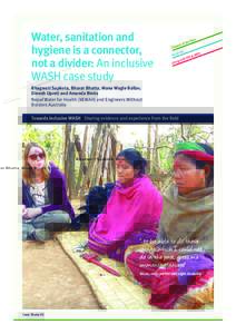Water, sanitation and hygiene is a connector, not a divider: An inclusive WASH case study  r