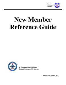 United States Coast Guard Auxiliary New Member Reference Guide