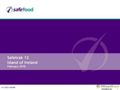 Safetrak 12 Island of Ireland FebruaryVB/AMF