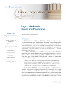 Public Corporation Law Quarterly