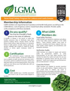 Membership Information Flyer