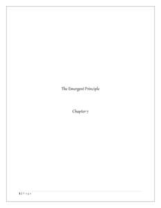 Microsoft Word - Chapter 7 The Emergent Principle