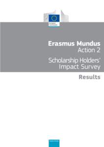 Erasmus Mundus Action 2 Scholarship Holders’ Impact Survey Results