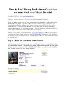 Microsoft Word - How to Put Library Books from Overdrive on Your Nook handout.docx