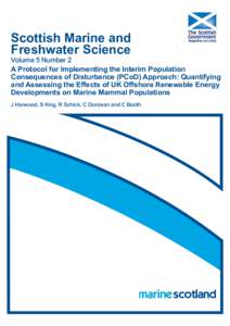 external scottish marine and freshwater science