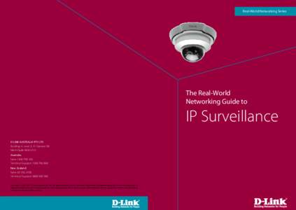 Real-World Networking Series  The Real-World Networking Guide to  IP Surveillance