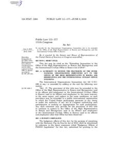124 STAT[removed]PUBLIC LAW 111–177—JUNE 8, 2010 Public Law 111–177 111th Congress