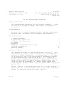 Network Working Group Request for Comments: 1320 Obsoletes: RFC 1186 R. Rivest MIT Laboratory for Computer Science